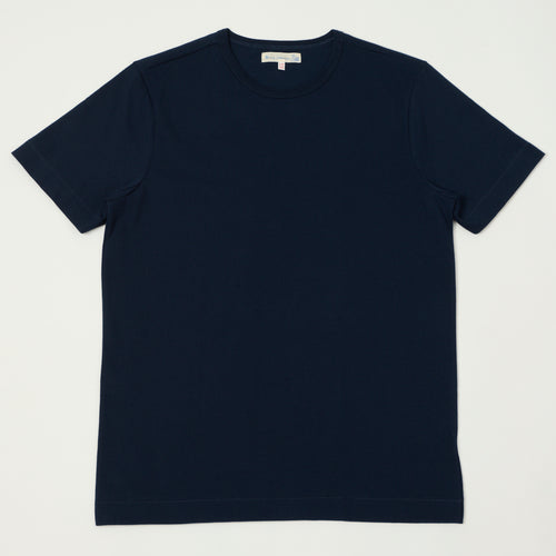 Merz b. Schwanen 'The Originals' 2M15 Classic Jersey T-Shirt - Ink Blue