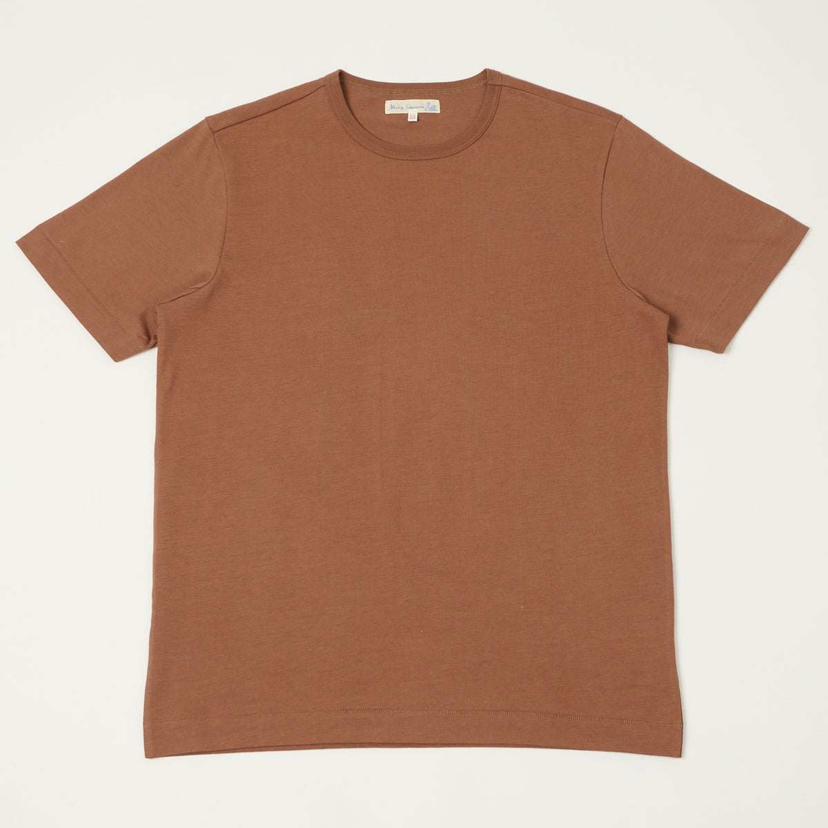 Merz b. Schwanen 'The Originals' 2M15 Classic Jersey T-Shirt - Nut