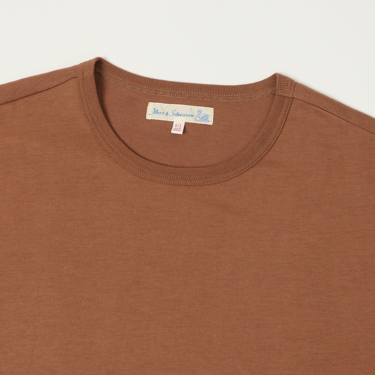 Merz b. Schwanen 'The Originals' 2M15 Classic Jersey T-Shirt - Nut