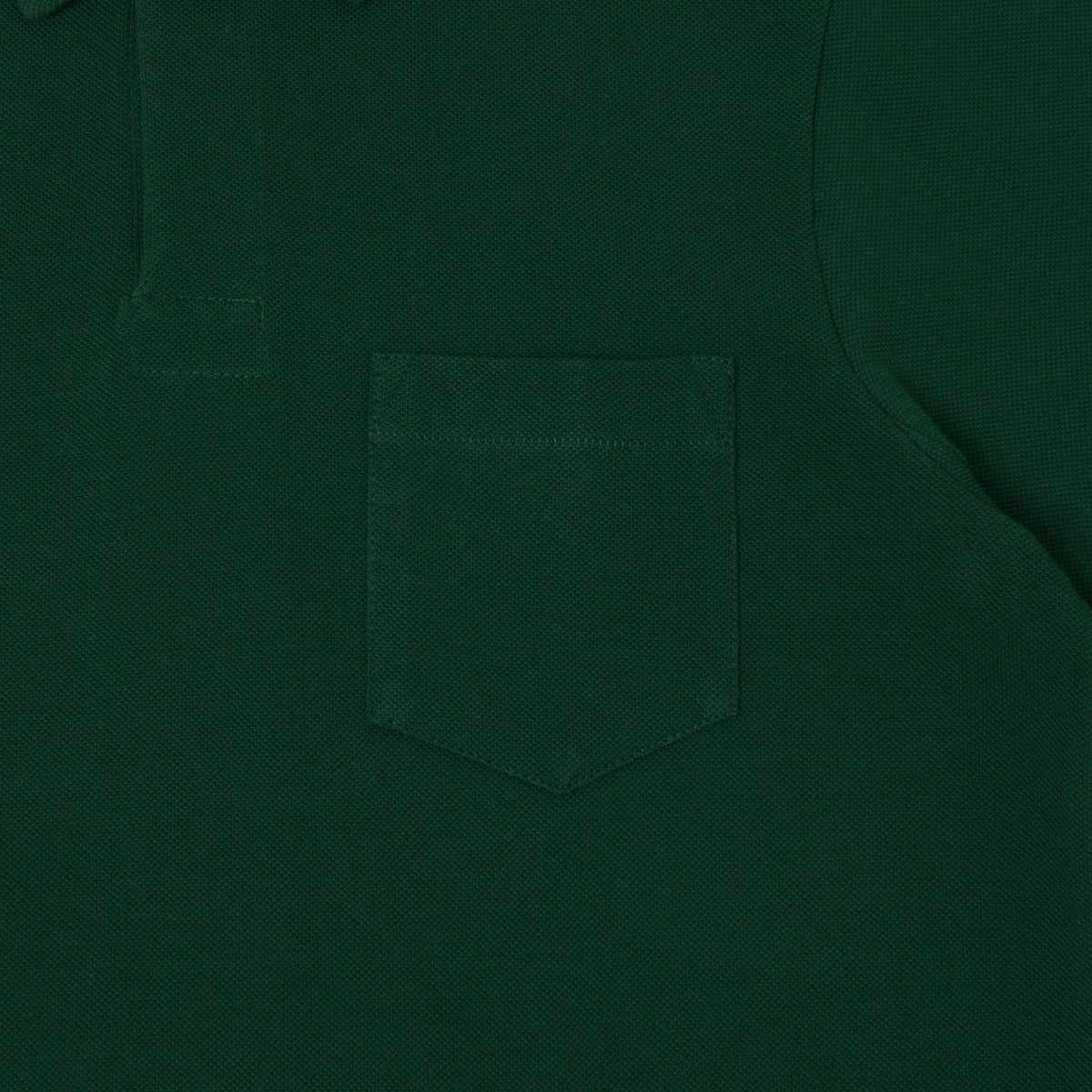 Merz b. Schwanen 'The Originals' 2PKPL Pocket Polo Shirt - Classic Green