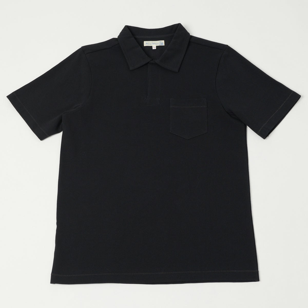 Merz b. Schwanen 'The Originals' 2PKPL Pocket Polo Shirt - Charcoal