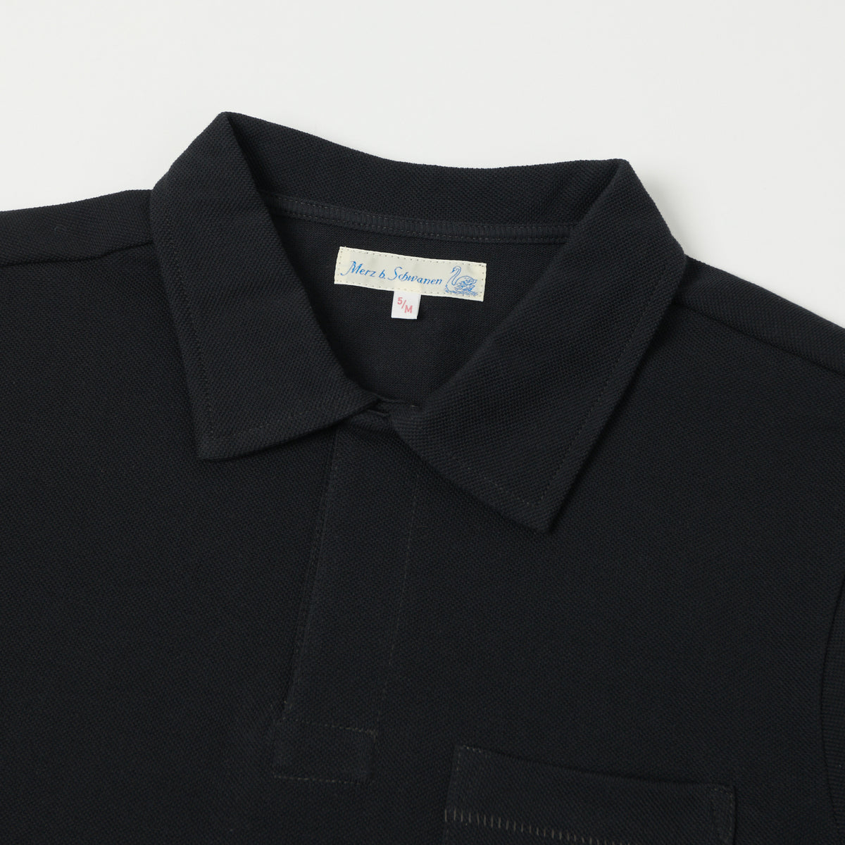 Merz b. Schwanen 'The Originals' 2PKPL Pocket Polo Shirt - Charcoal
