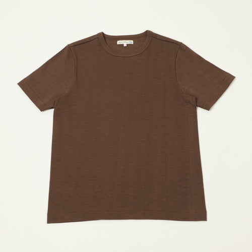 Merz b. Schwanen 'The Originals' 2S14 Relaxed Heavyweight T-Shirt - Chocolate