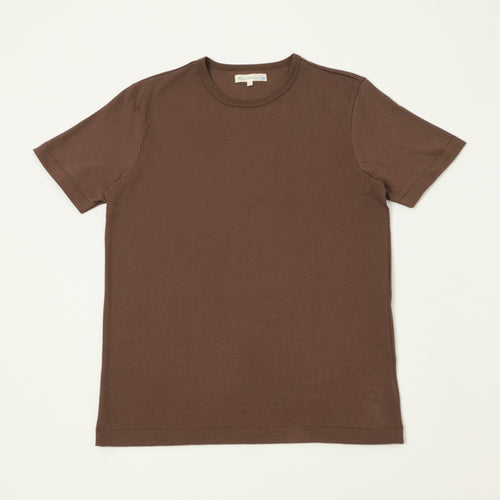 Merz b. Schwanen 'The Originals' 2M15 Classic Jersey T-Shirt - Chocolate