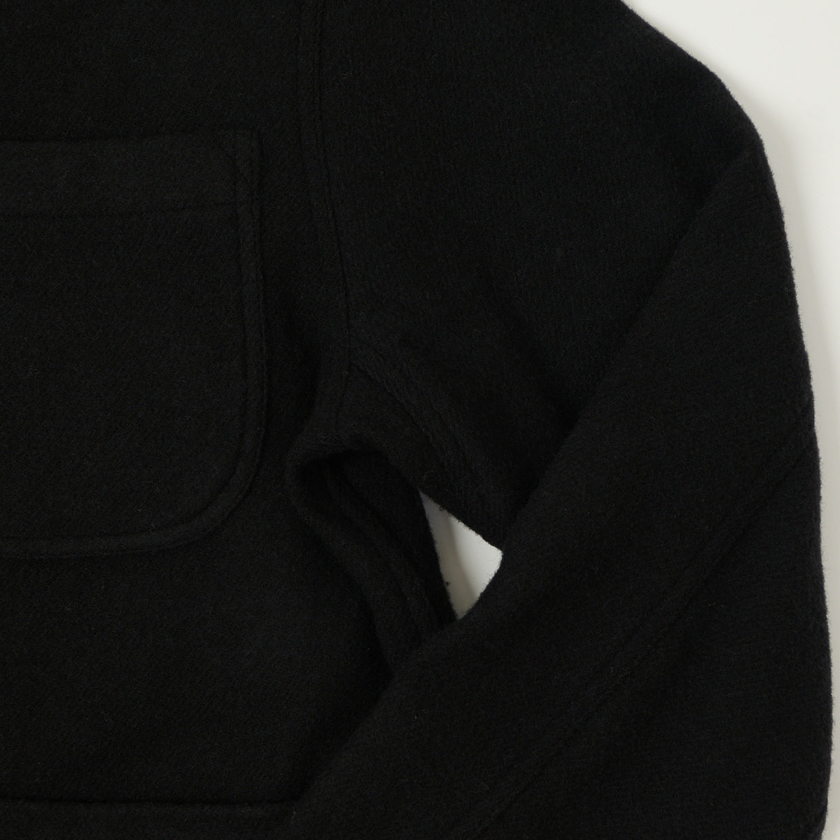 Merz b. Schwanen Wool Work Jacket - Deep Black