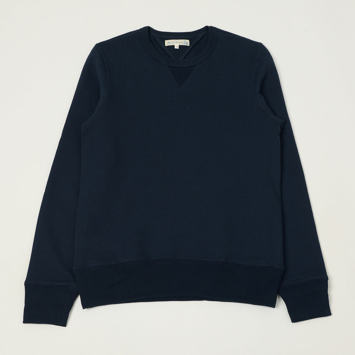 Merz b. Schwanen 'The Originals' 346 Classic Sweatshirt - Ink Blue