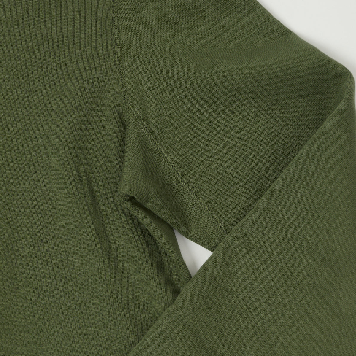 Merz b. Schwanen 'The Originals' 346 Classic Sweatshirt - Army Green