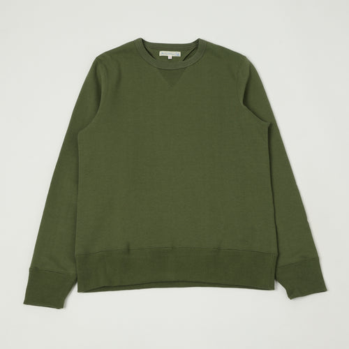 Merz b. Schwanen 'The Originals' 346 Classic Sweatshirt - Army Green