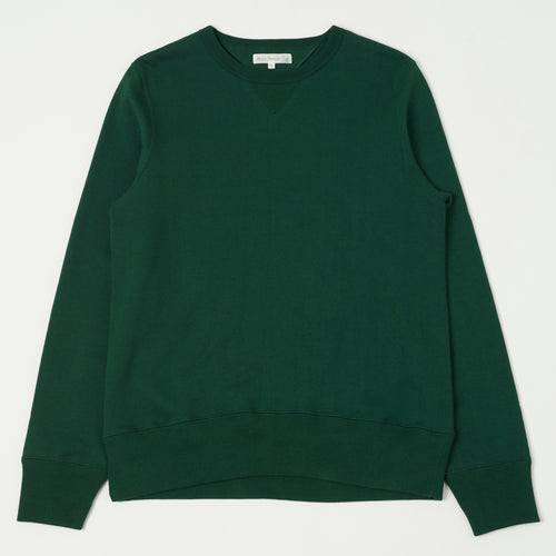 Merz b. Schwanen 'The Originals' 346 Crew Neck Sweatshirt - Classic Green