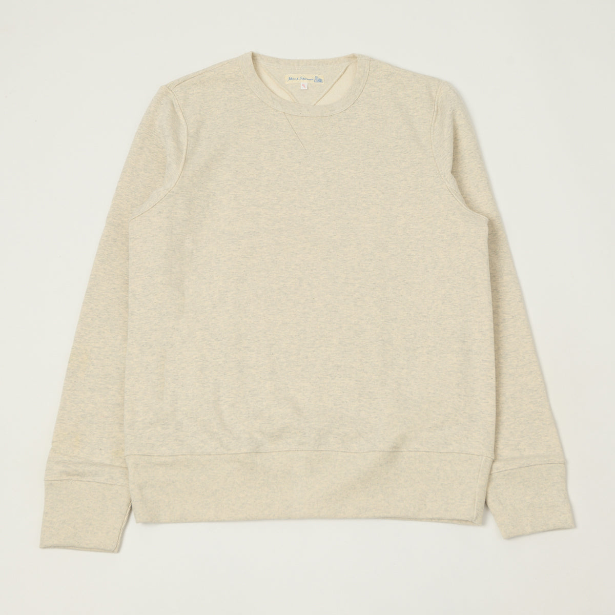 Merz b. Schwanen 'The Originals' 346 Classic Sweatshirt - Nature Melange