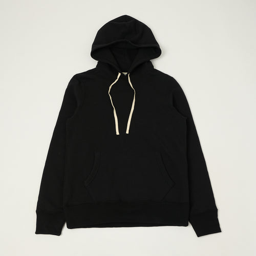Merz b. Schwanen 'The Originals' 382 Hooded Sweatshirt - Deep Black