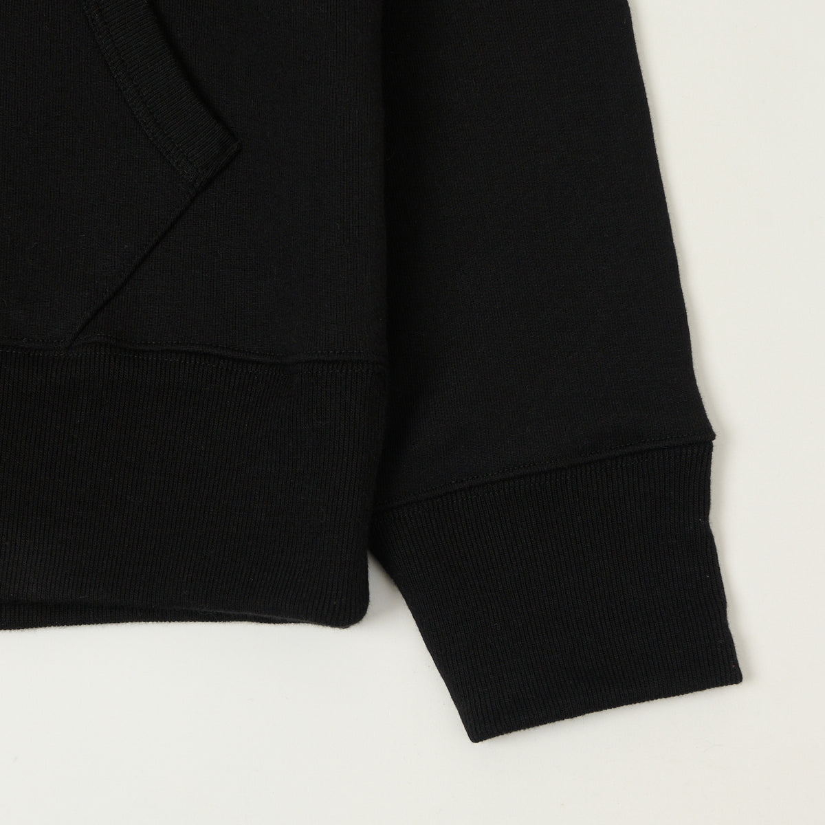 Merz b. Schwanen 'The Originals' 382 Hooded Sweatshirt - Deep Black