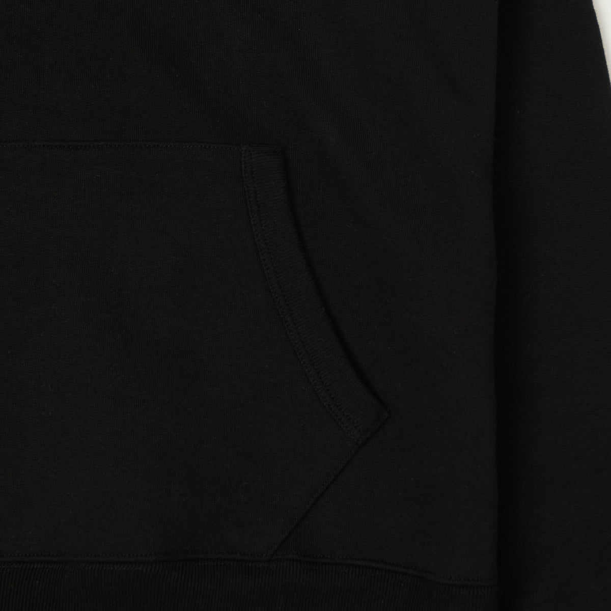Merz b. Schwanen 'The Originals' 382 Hooded Sweatshirt - Deep Black