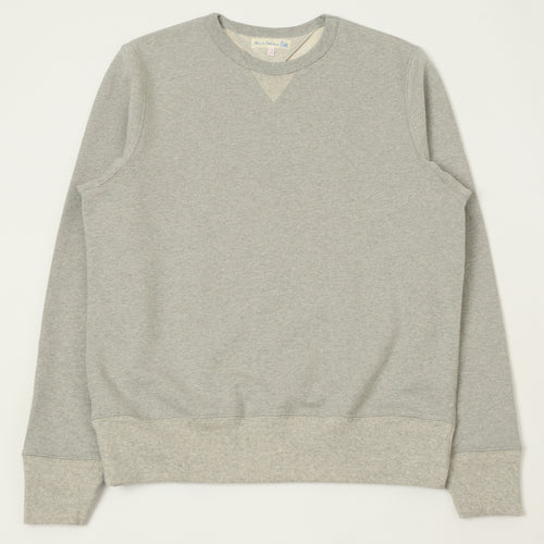 Merz b. Schwanen 'The Originals' 3M46 Classic Jersey Sweatshirt - Grey Melange