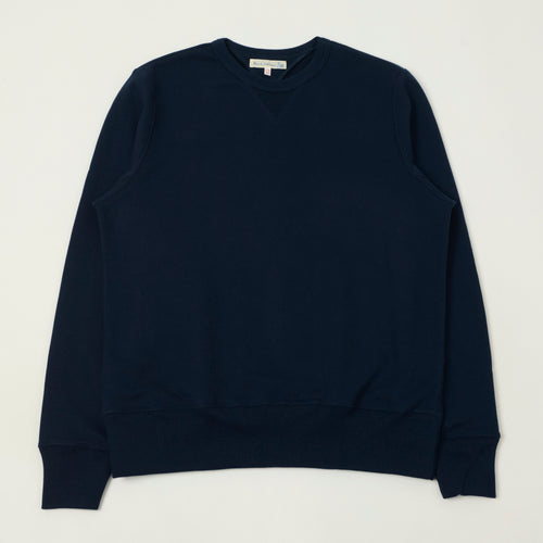Merz b. Schwanen 'The Originals' 3M46 Classic Jersey Sweatshirt - Ink Blue