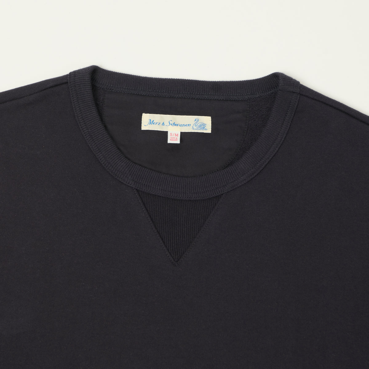 Merz b. Schwanen 'The Originals' 3S48 Heavyweight Sweatshirt - Dark Navy