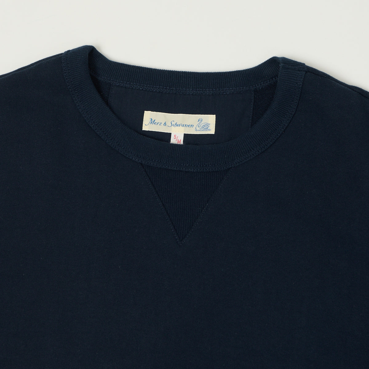 Merz b. Schwanen 'The Originals' 3S48 Heavyweight Sweatshirt - Ink Blue