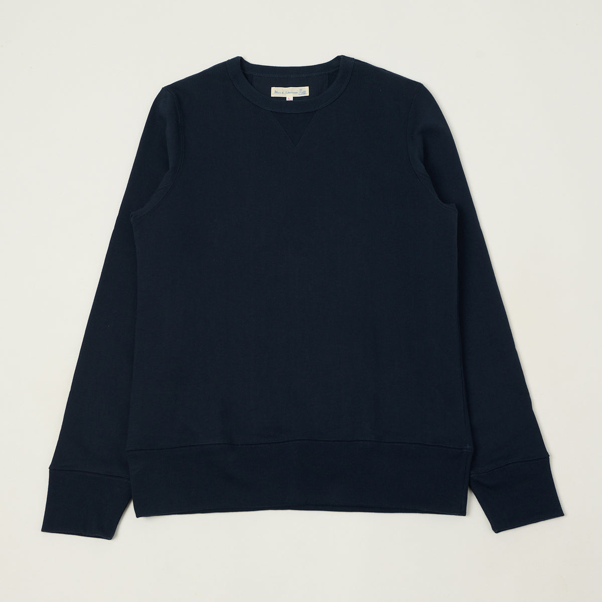 Merz b. Schwanen 'The Originals' 3S48 Heavyweight Sweatshirt - Ink Blue