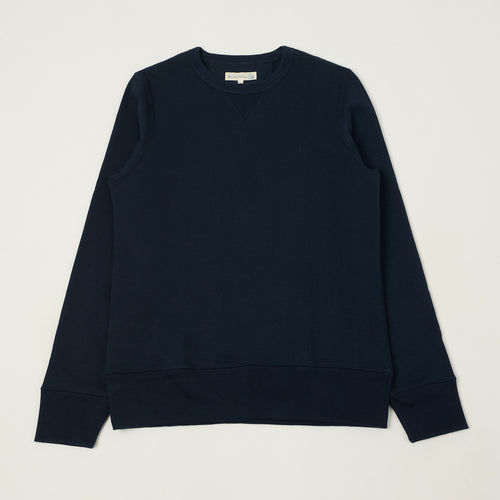 Merz b. Schwanen 'The Originals' 3S48 Heavyweight Sweatshirt - Ink Blue