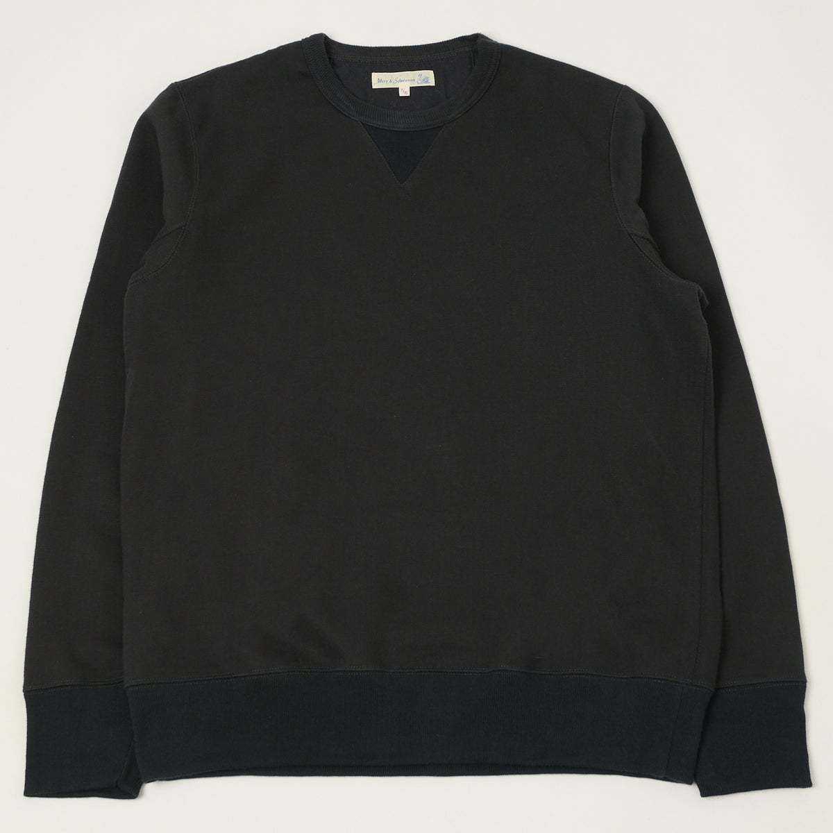 Merz b. Schwanen 'The Originals' 3S48 Heavyweight Sweatshirt - Charcoal