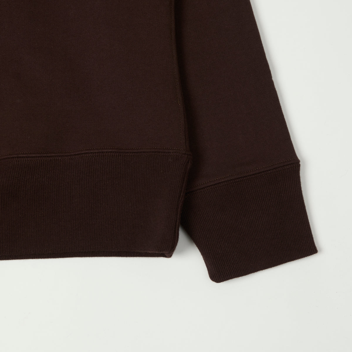 Merz b. Schwanen 'The Originals' 3S48 Heavyweight Sweatshirt - Coffee