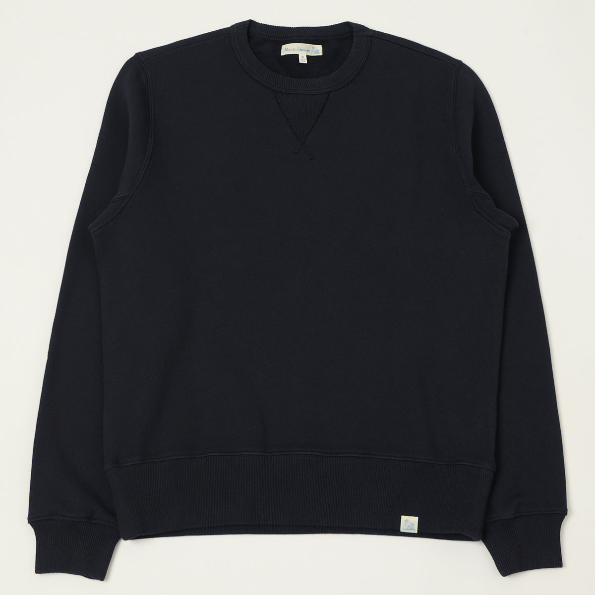 Merz b. Schwanen Athletic Sweatshirt - Dark Navy