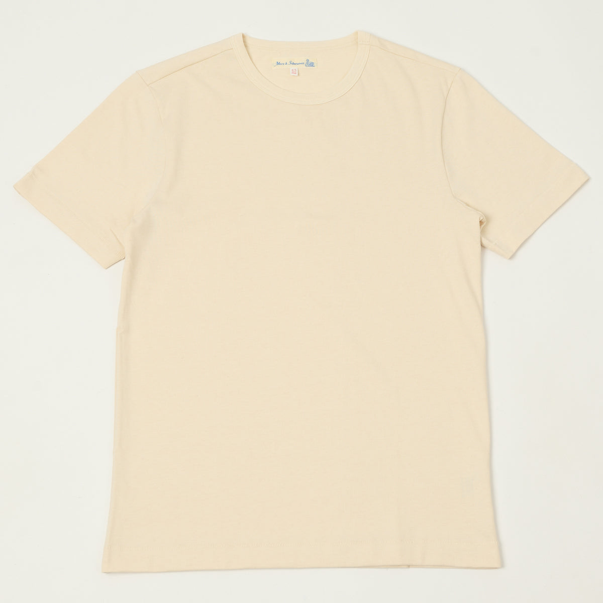 Merz b. Schwanen 'The Originals' 2M15 Classic Jersey T-Shirt - Nature