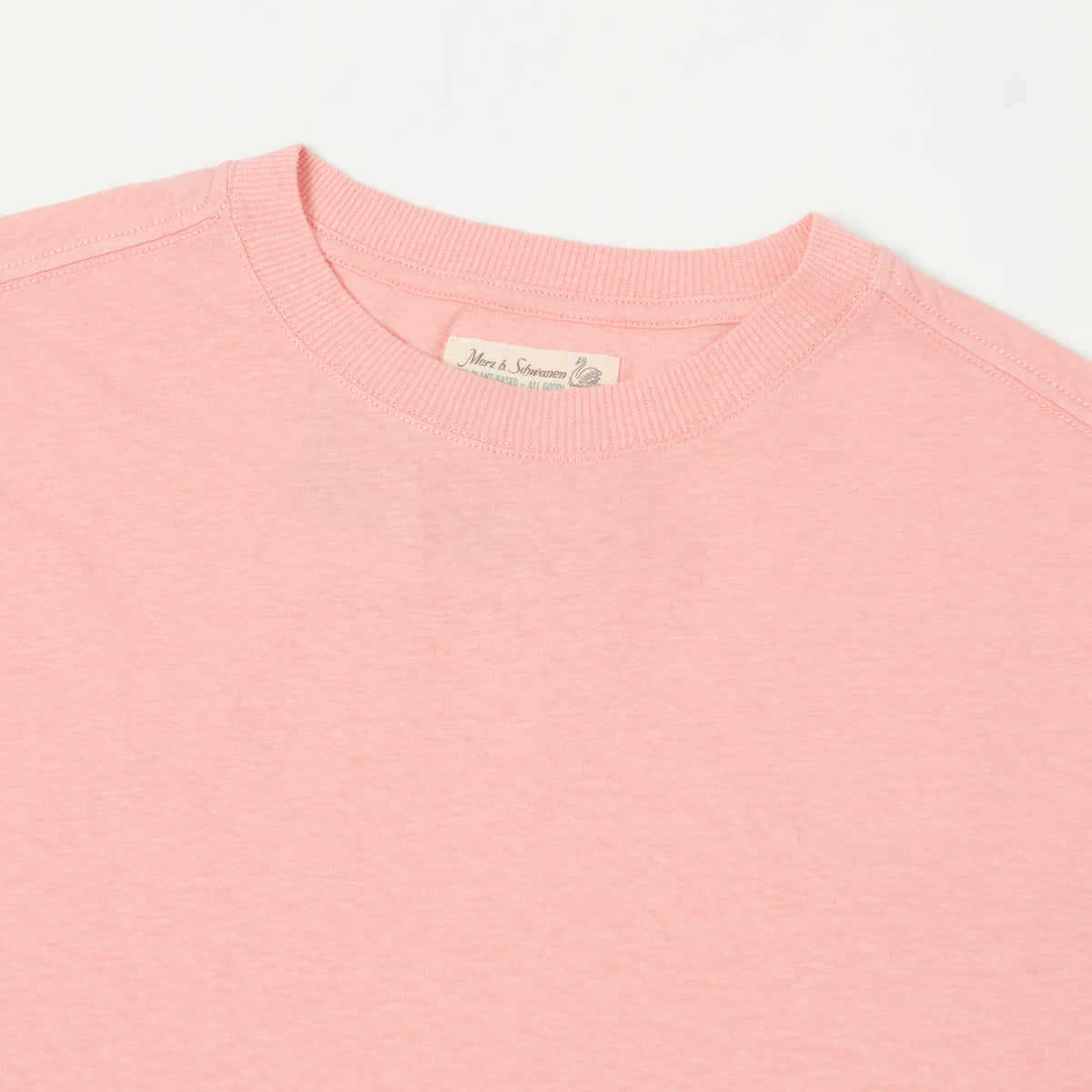 Merz b. Schwanen Plant Based Unisex Tee - Peach