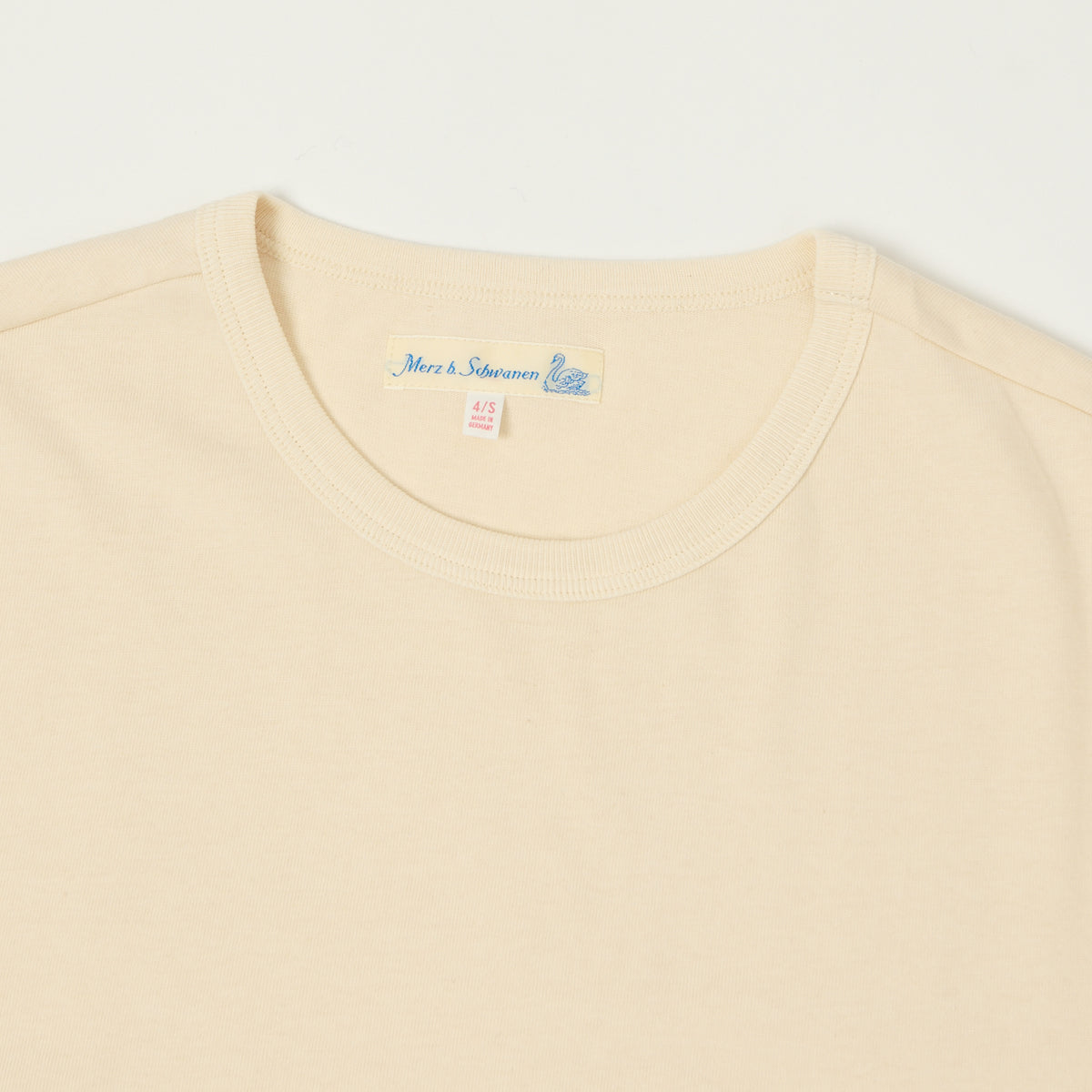 Merz b. Schwanen 'The Originals' 2M15 Classic Jersey T-Shirt - Nature