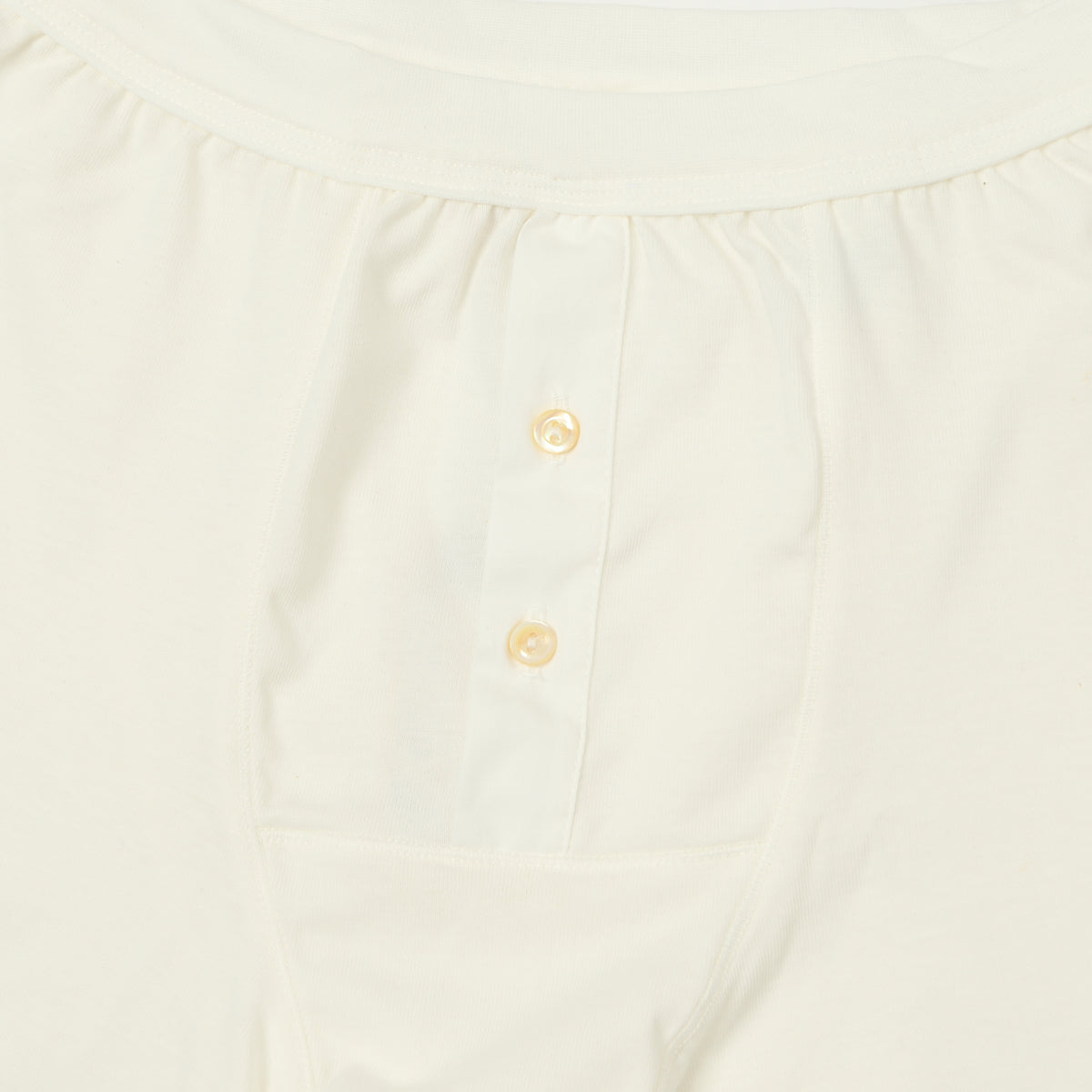 Merz b. Schwanen 'The Originals' 255 Button Fly Boxer Brief - White
