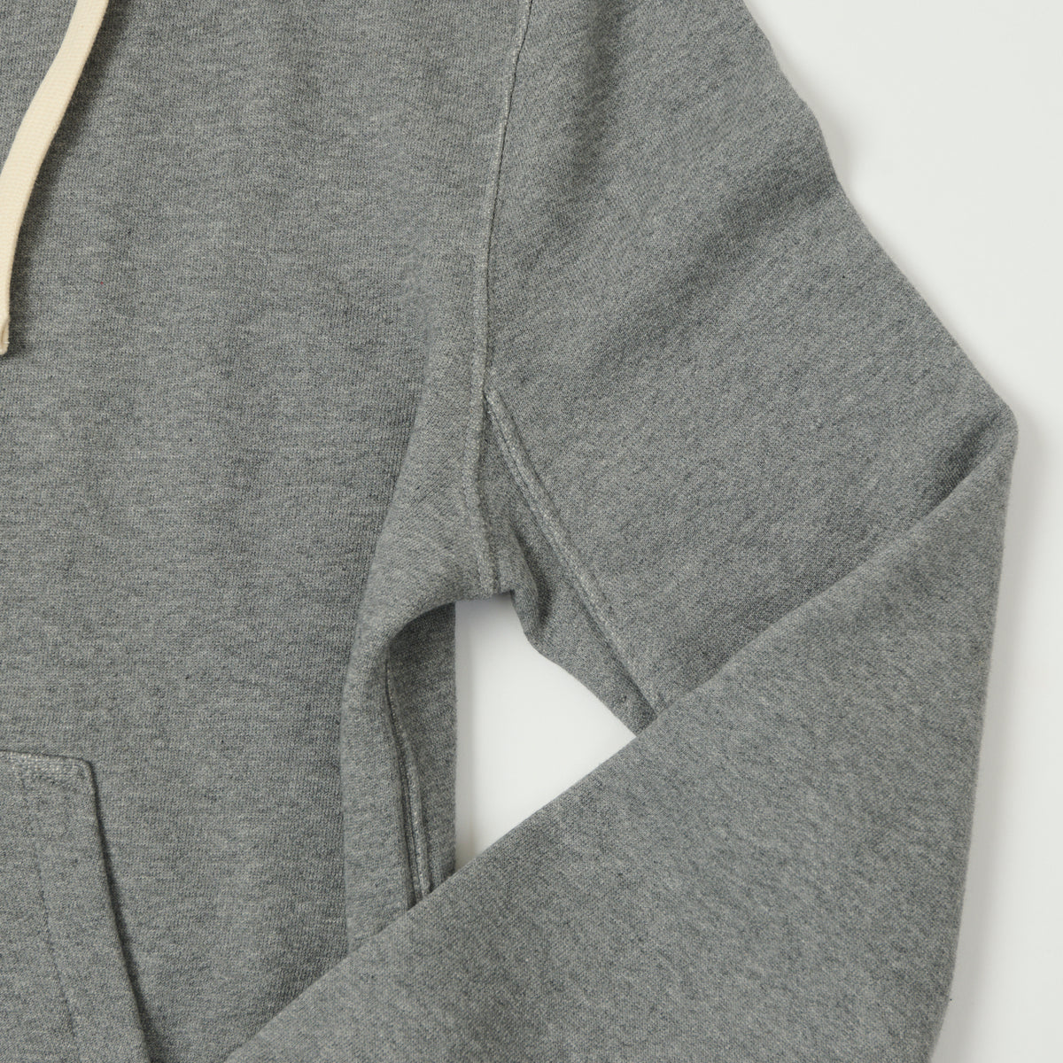 Merz b. Schwanen Full Zip Hoodie - Grey Melange