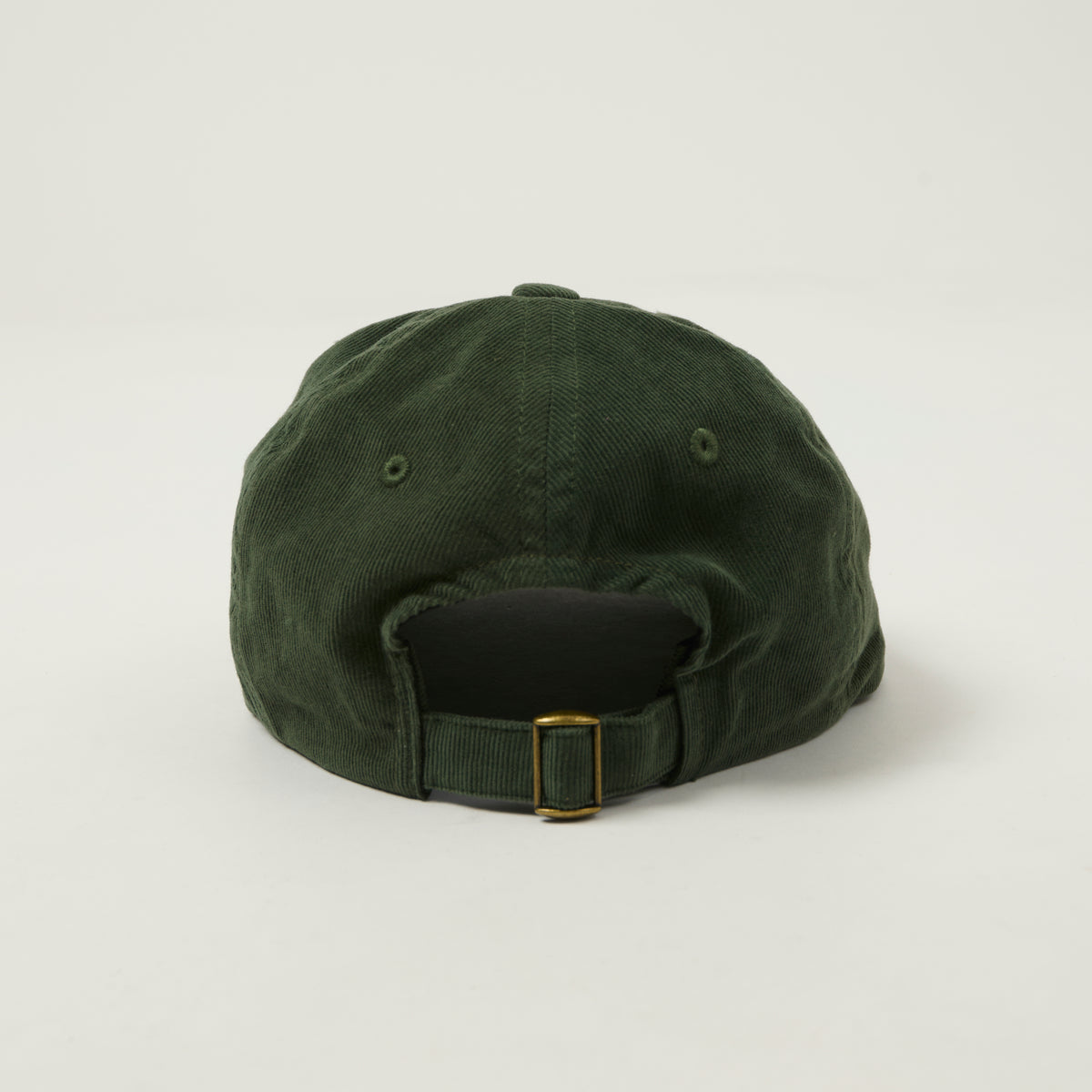 Merz b. Schwanen Swan Logo Cotton Corduroy Cap - Forest