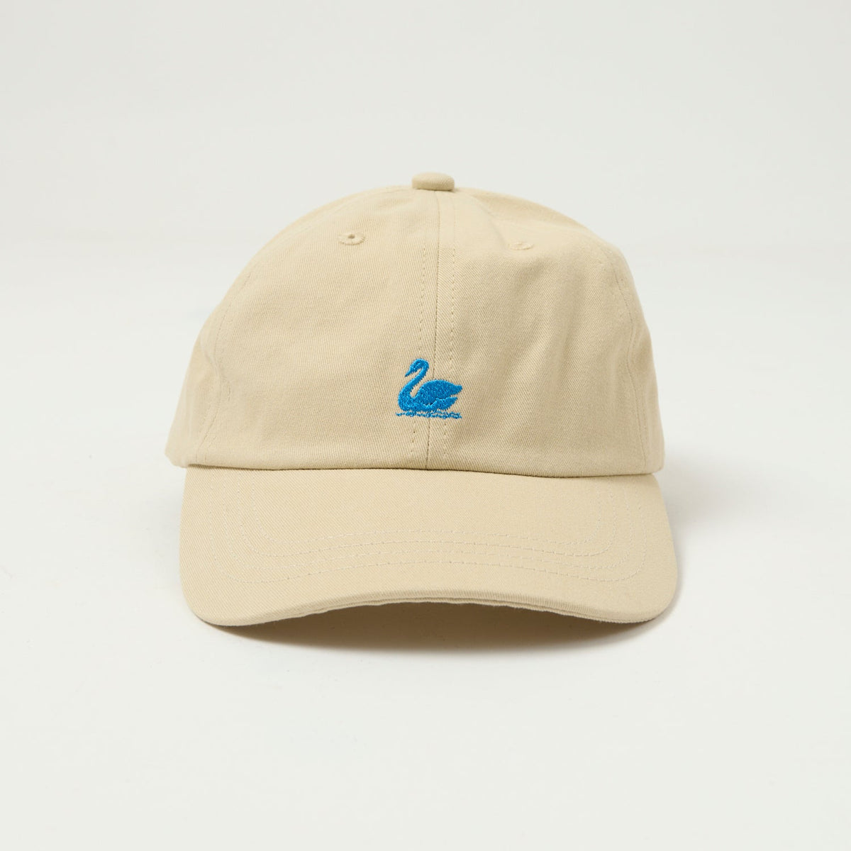 Merz b. Schwanen Swan Logo Cap - Light Khaki