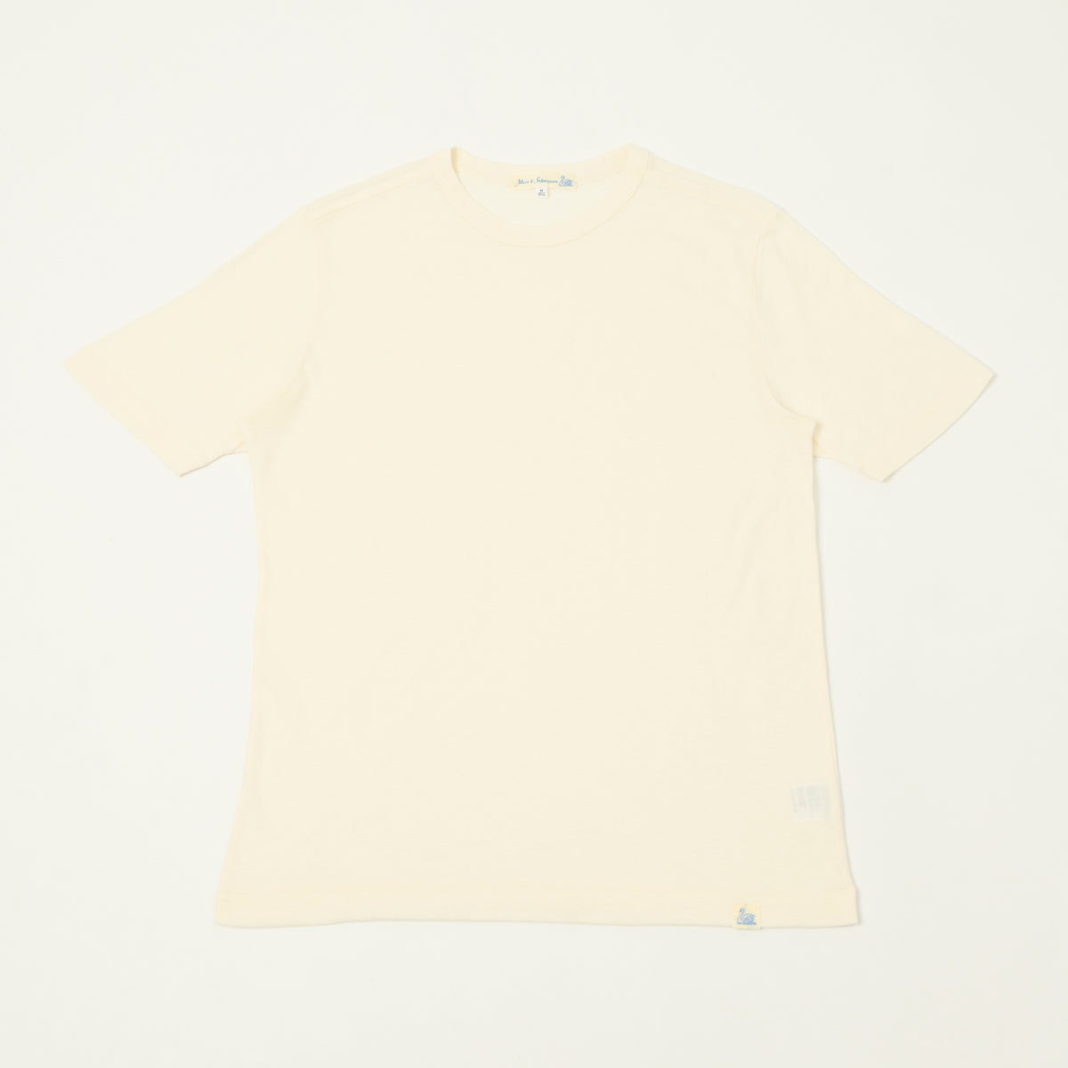 Merz b. Schwanen Cashmere Cotton T-Shirt - Nature