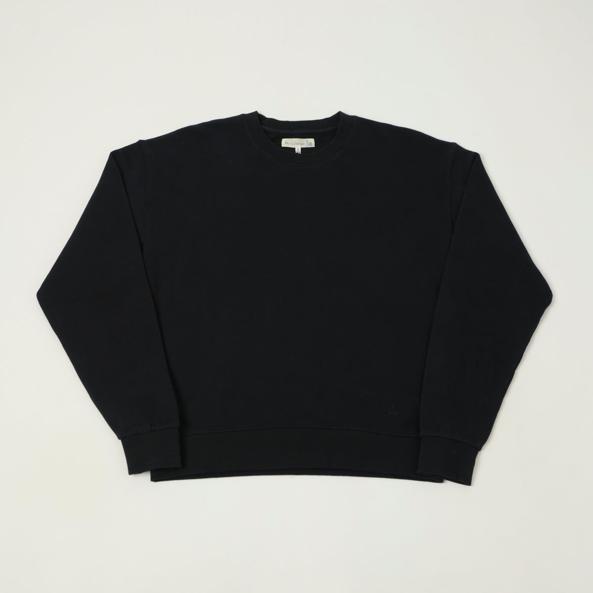 Merz b. Schwanen Soft Fleece Sweatshirt - Deep Black