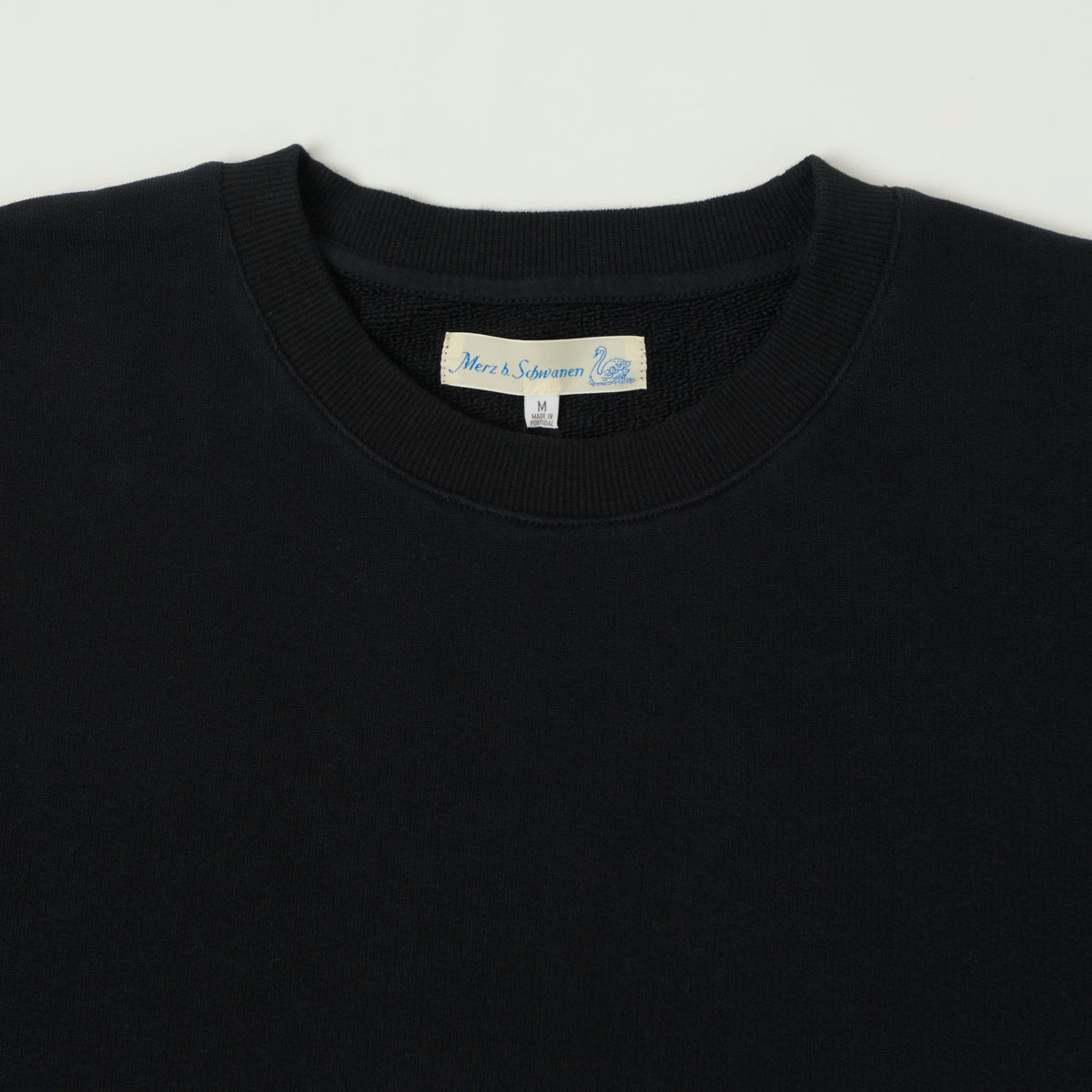 Merz b. Schwanen Soft Fleece Sweatshirt - Deep Black