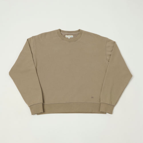 Merz b. Schwanen Soft Fleece Sweatshirt - Faded Grain