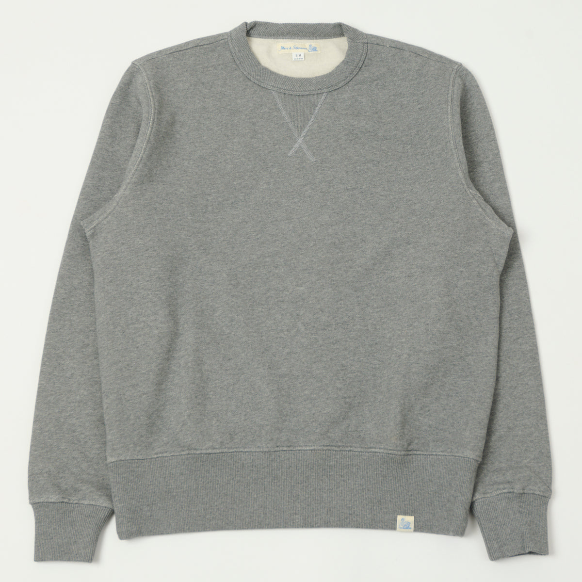 Merz b. Schwanen Athletic Sweatshirt - Grey Melange