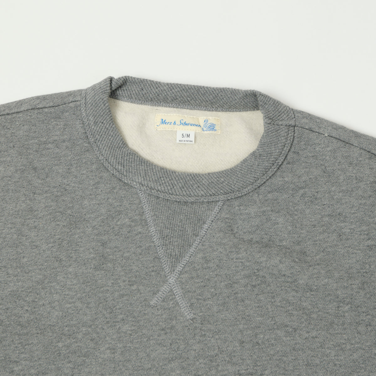 Merz b. Schwanen Athletic Sweatshirt - Grey Melange