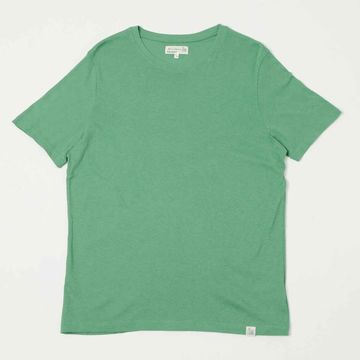 Merz b. Schwanen Vintage Wash T-Shirt - Grass