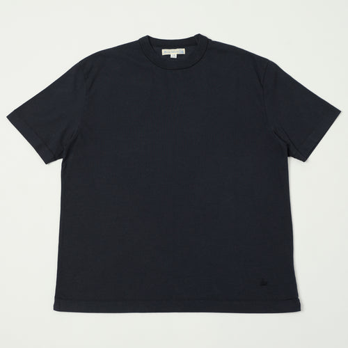 Merz b. Schwanen Boxy Cropped T-Shirt - Charcoal