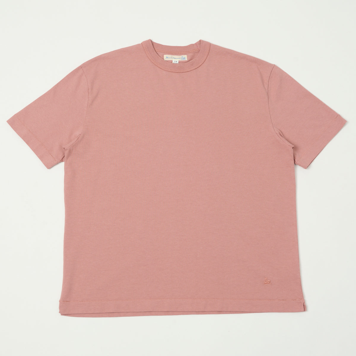 Merz b. Schwanen Boxy Cropped T-Shirt - Rosewood