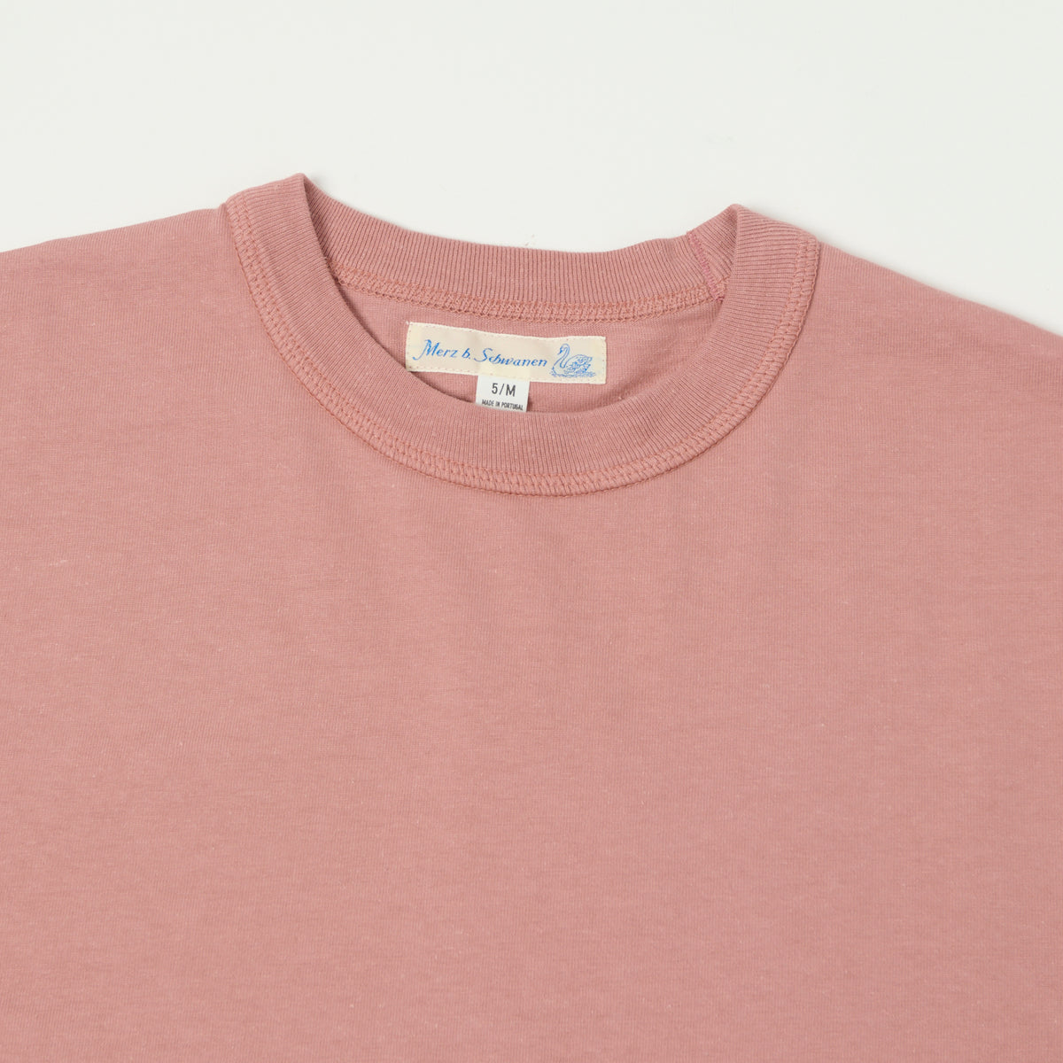 Merz b. Schwanen Boxy Cropped T-Shirt - Rosewood