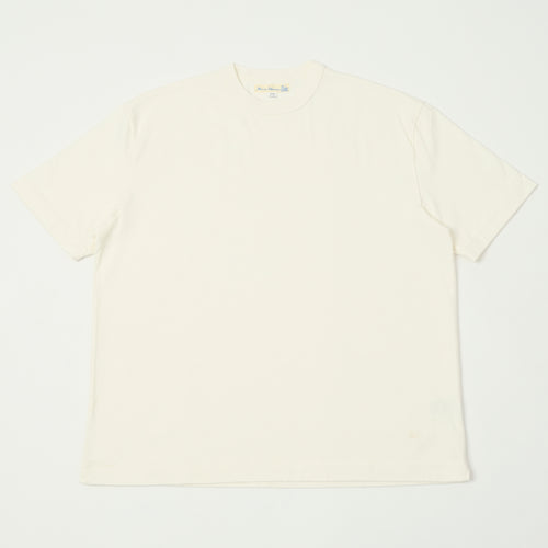 Merz b. Schwanen Boxy Cropped T-Shirt - White
