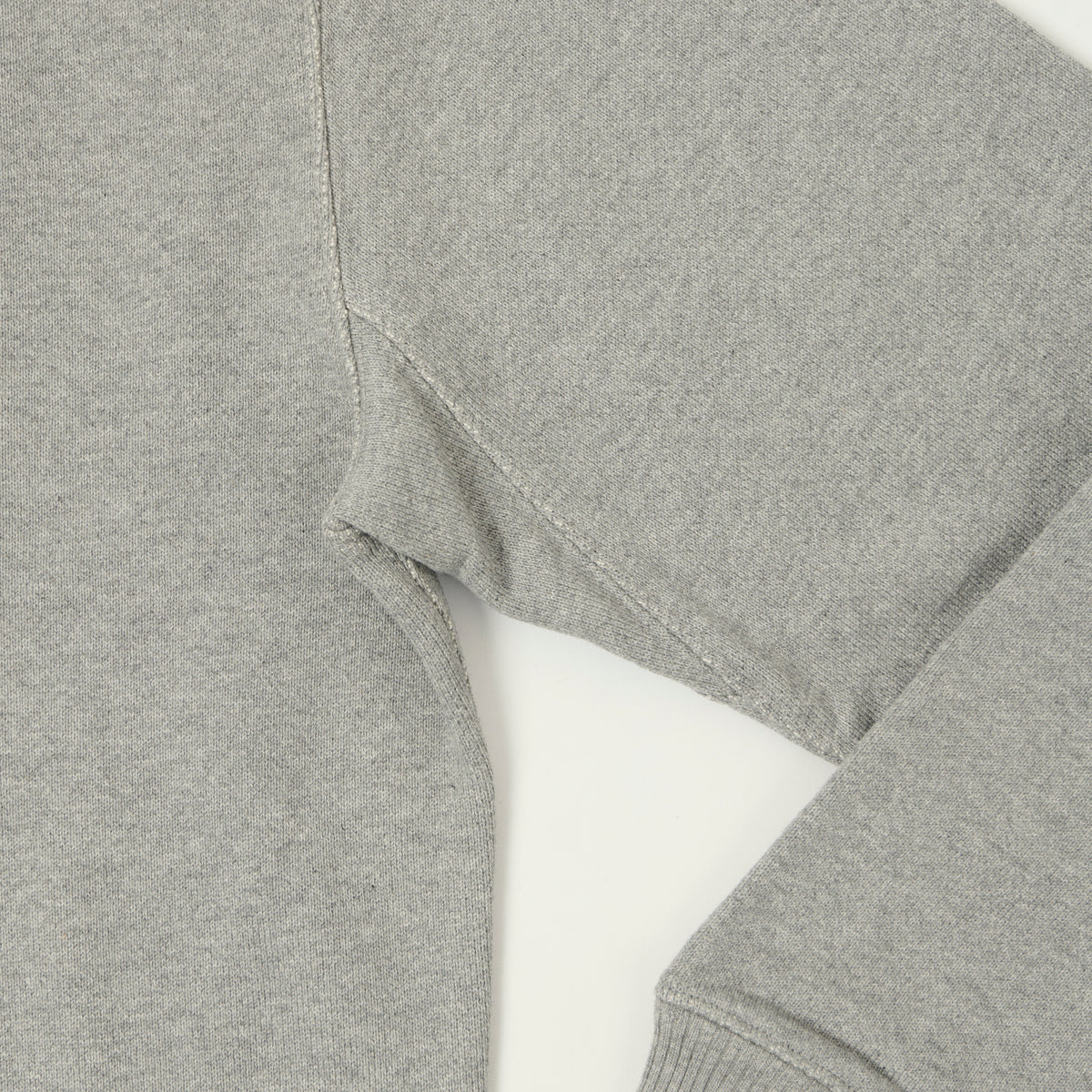 Merz b. Schwanen Authentic Fleece Classic Fit Sweatshirt - Grey Melange