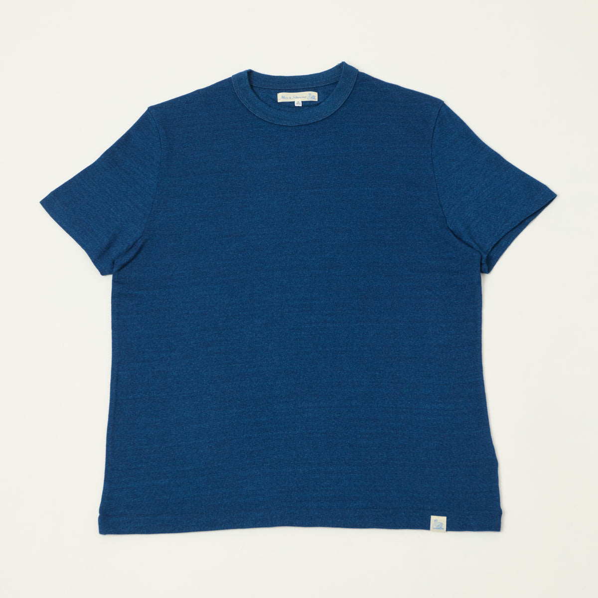 Merz b. Schwanen Classic Jersey T-Shirt - Indigo