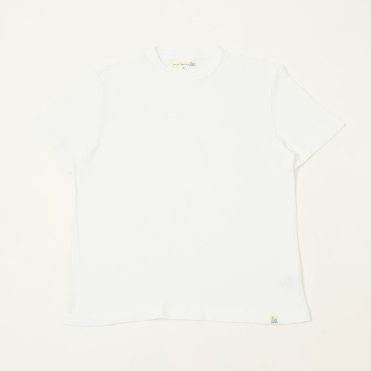 Merz b. Schwanen Classic Jersey T-Shirt - Crisp White