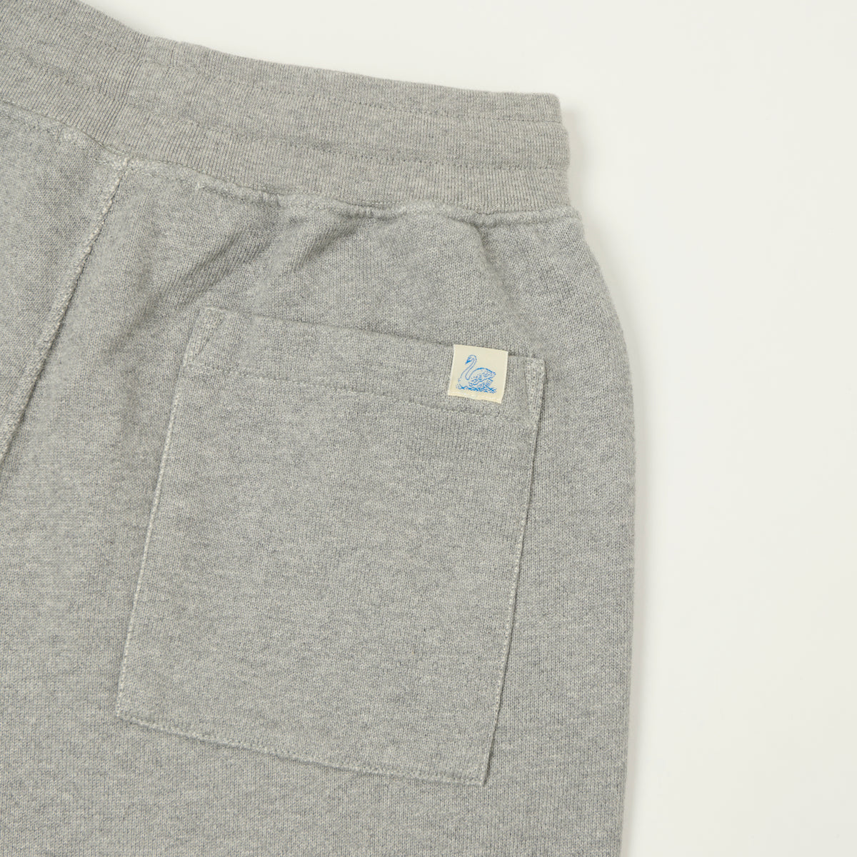 Merz b. Schwanen Cuffed Cotton Sweatpants - Grey Melange