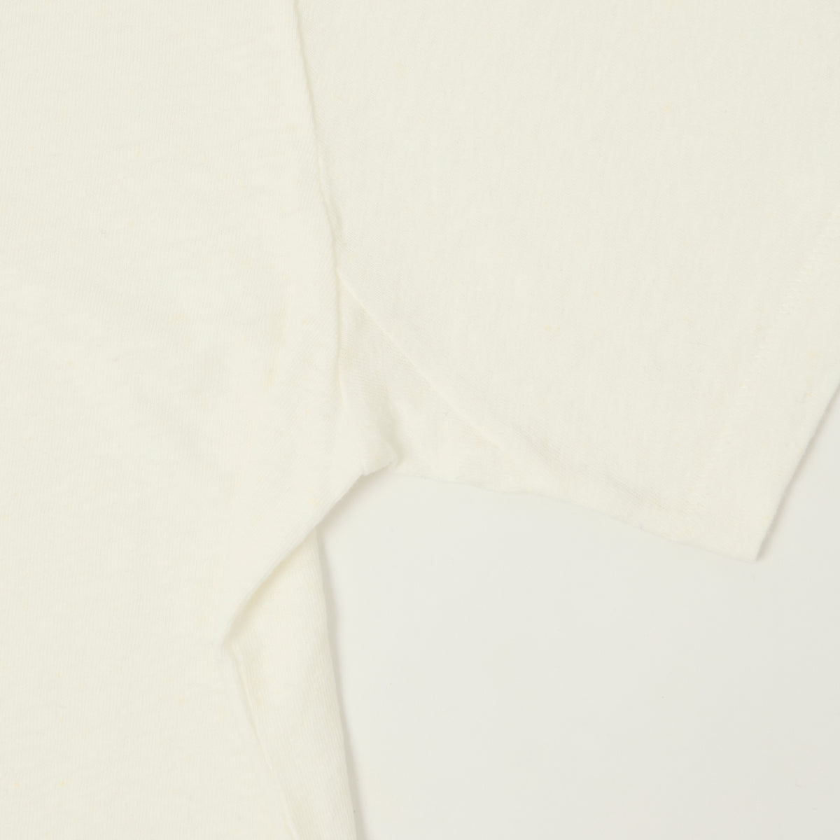Merz b. Schwanen Linen-Cotton Relaxed Fit T-Shirt - White