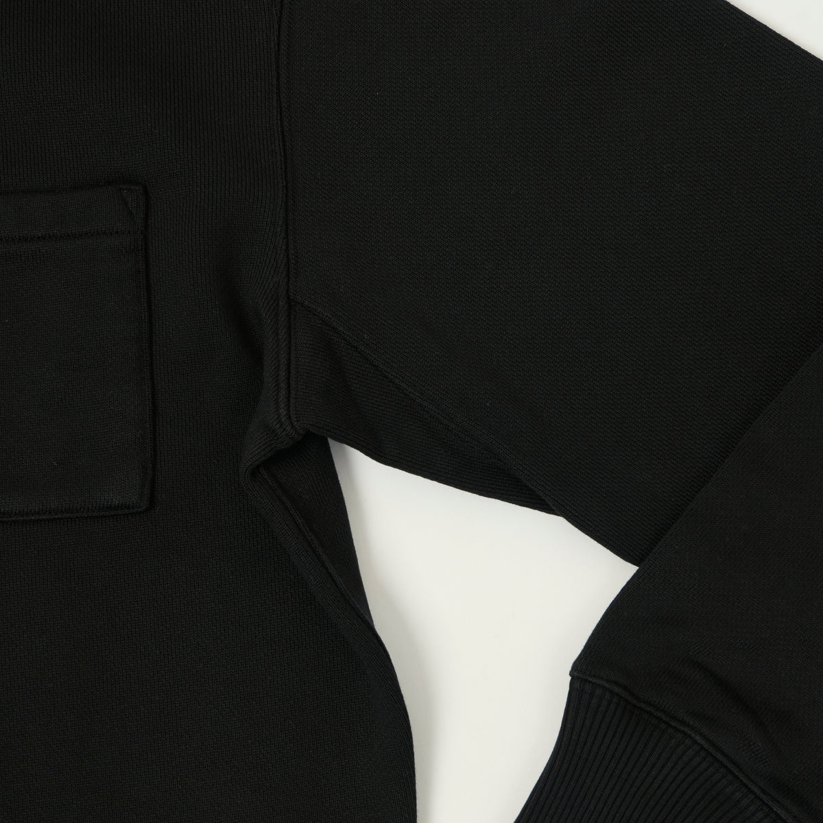 Merz b. Schwanen Quarter Zip Sweatshirt - Deep Black